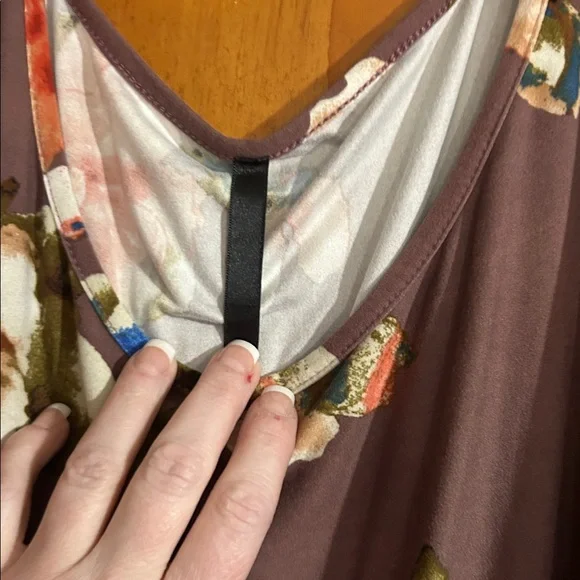 Floral Sleeveless Maxi Dress - Picture 3 of 3